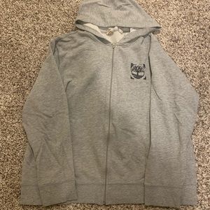 Timberland Logo Zip Up Hoodie Size XL